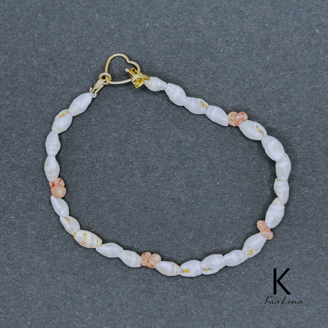 7 1/2" Ni'ihau Shell Bracelet