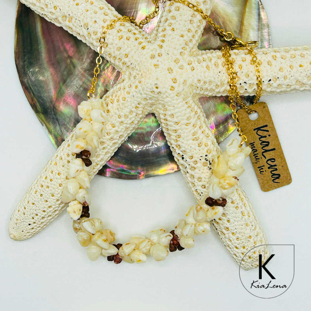 17 7/8" Ni'ihau Shell Necklace