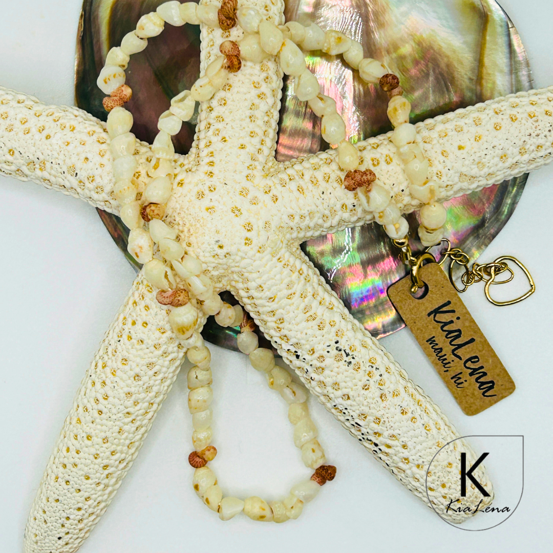 16" - 17 1/2" Ni'ihau Shell Necklace