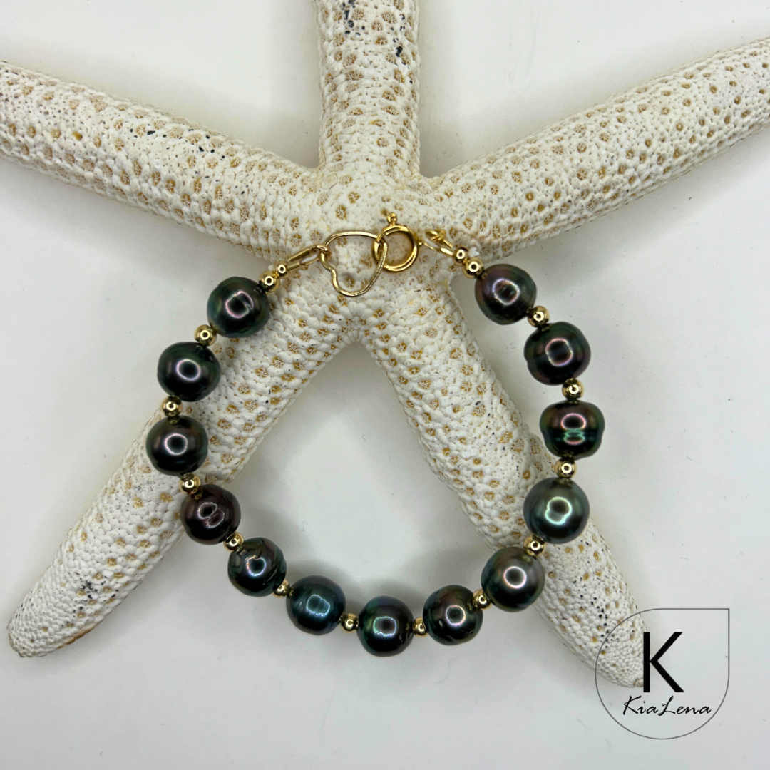 7 1/8" Tahitian Pearl Bracelet