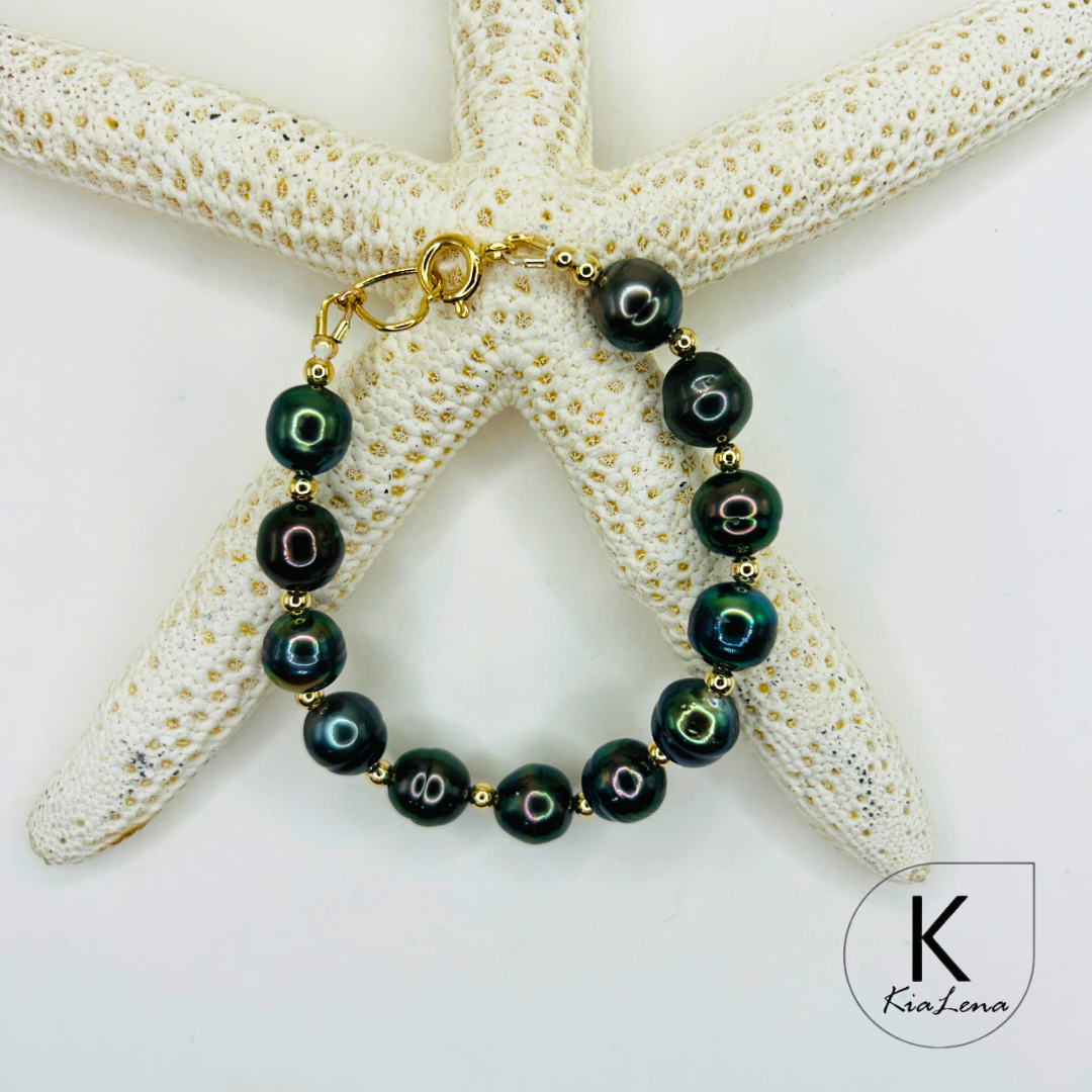 6 3/4" Tahitian Pearl Bracelet