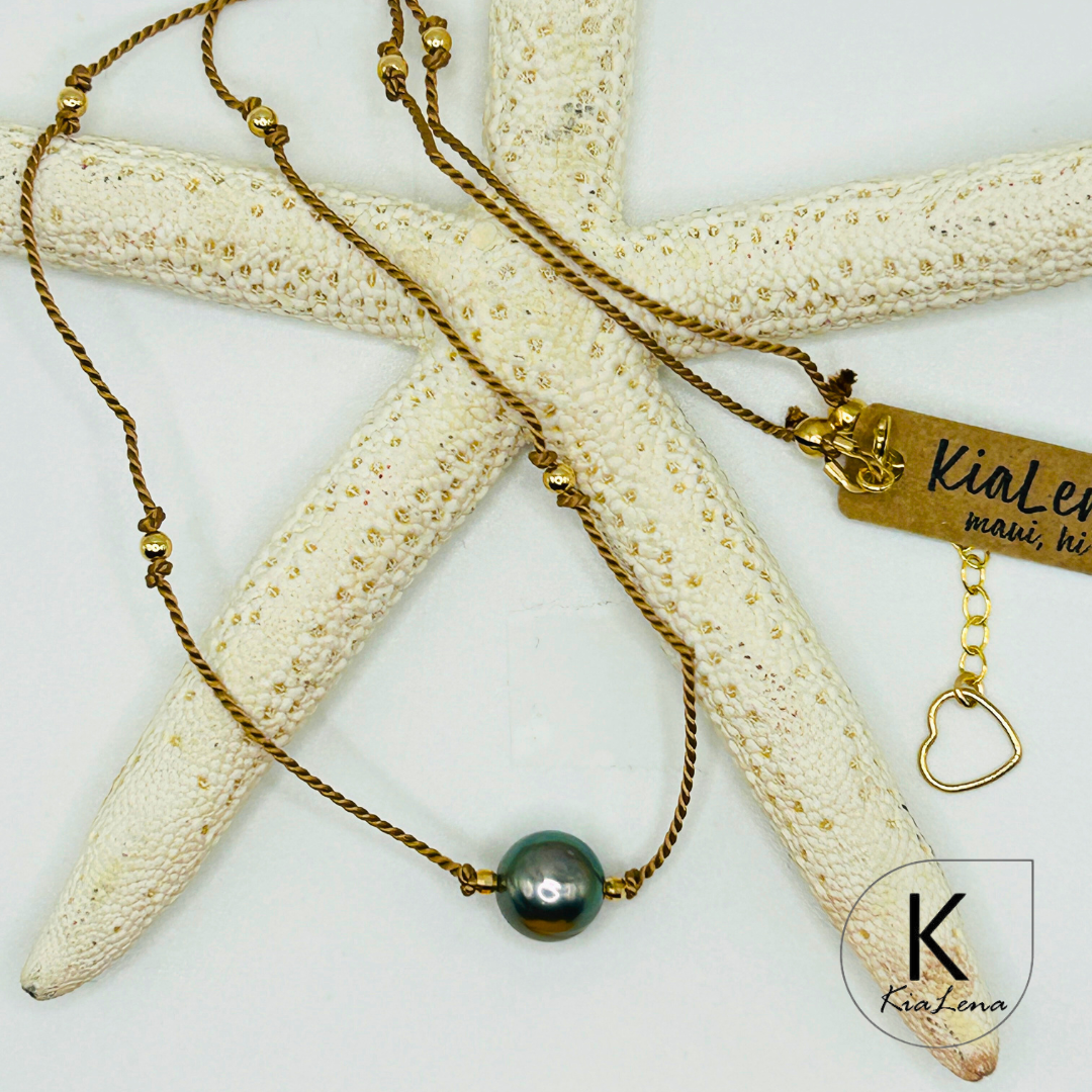 16" to 18" Single Tahitian Pearl Necklace
