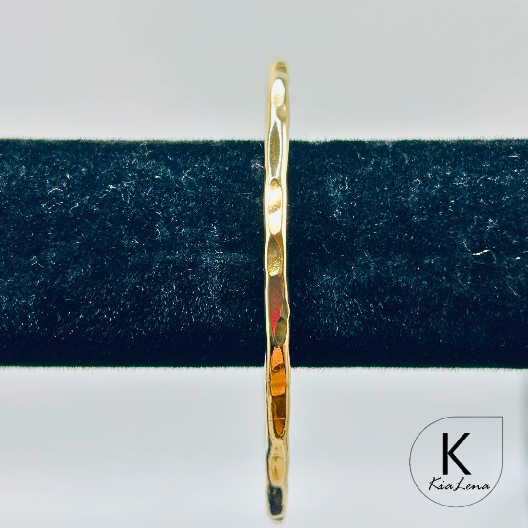 14k Bangle 10 Gauge