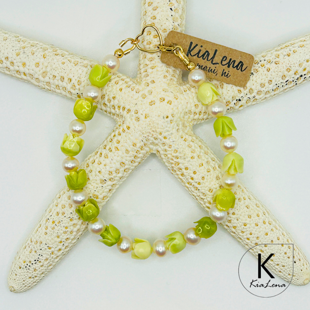 Fresh Water Pearls with Pakalana Bracelet