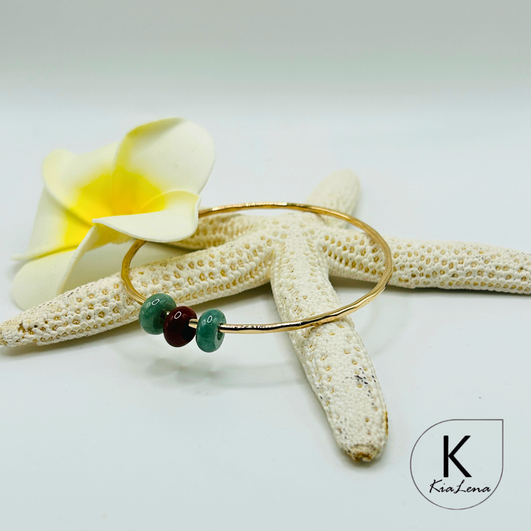 Jade Donut Bangle