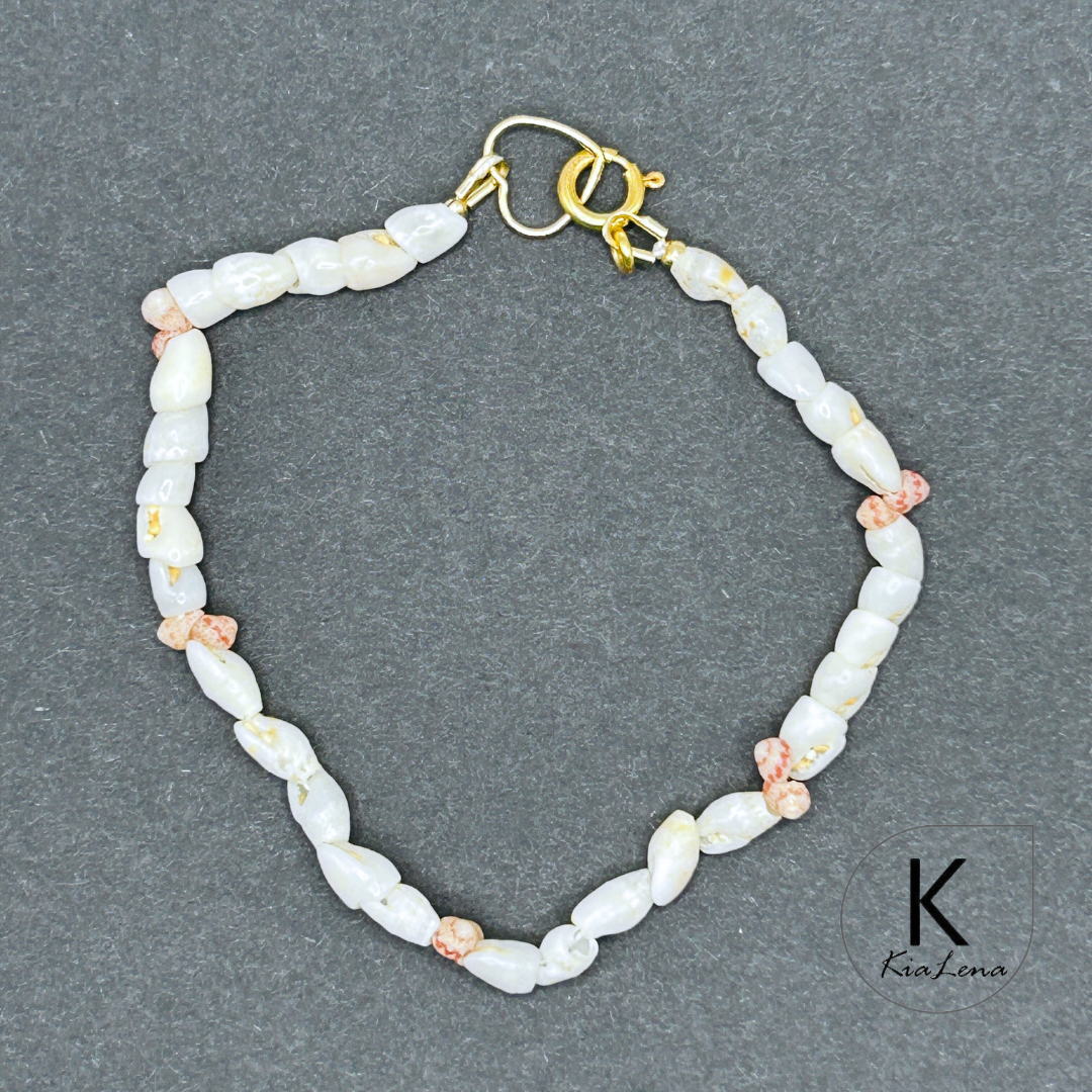 7 1/2" Ni'ihau Shell Bracelet