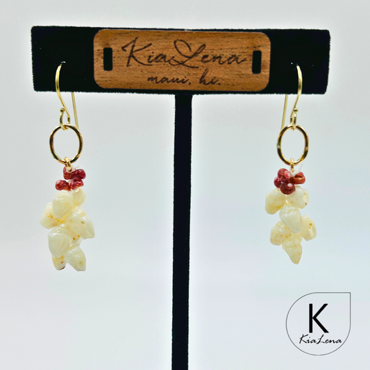 Ni'ihau Shell Earrings