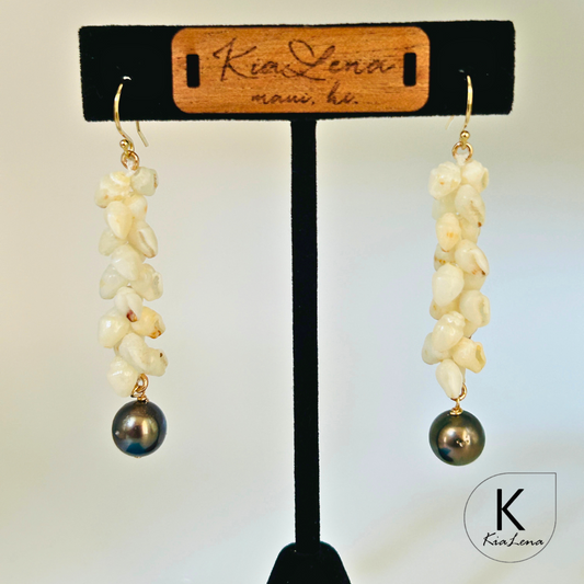 Ni'ihau Shell Earrings