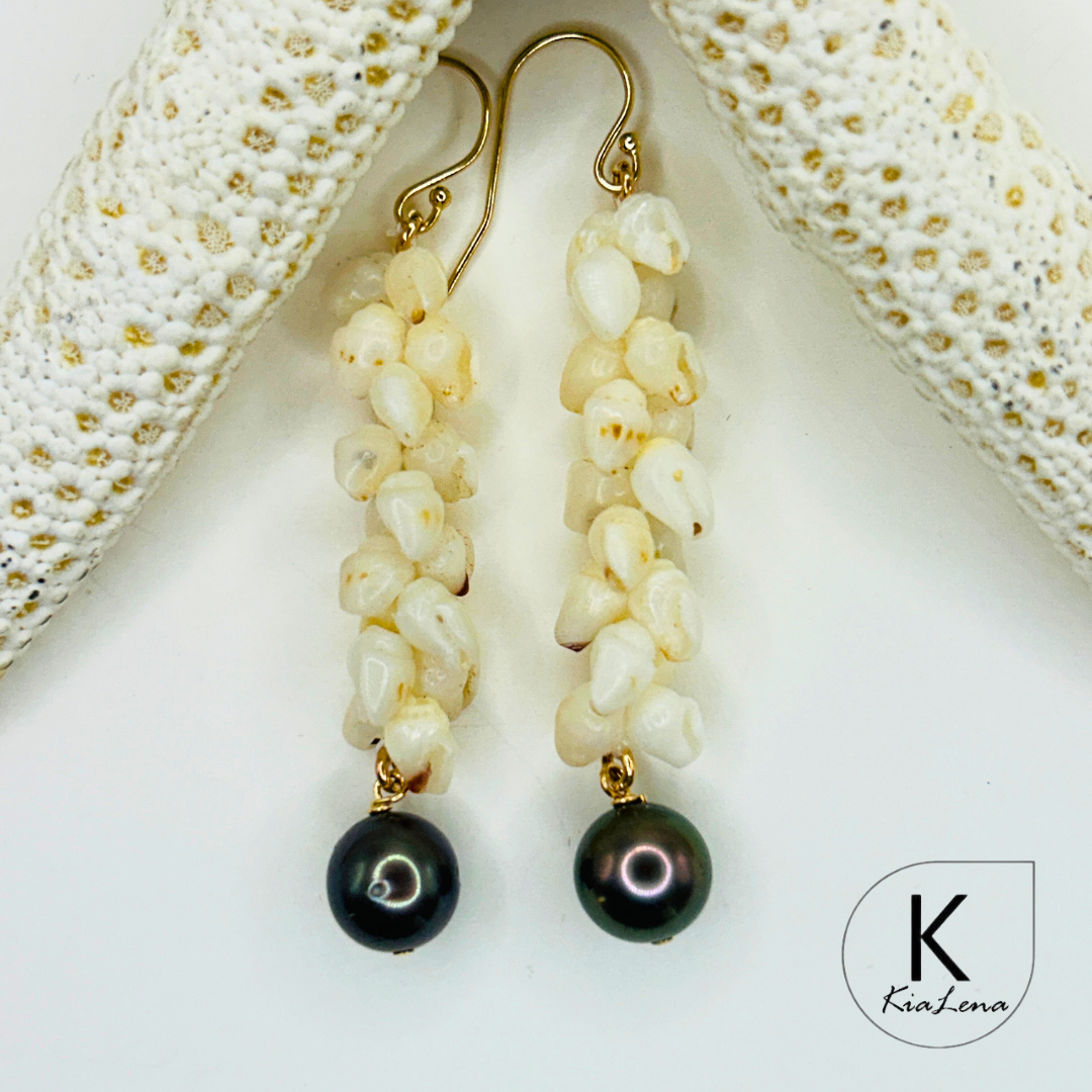 Ni'ihau Shell Earrings