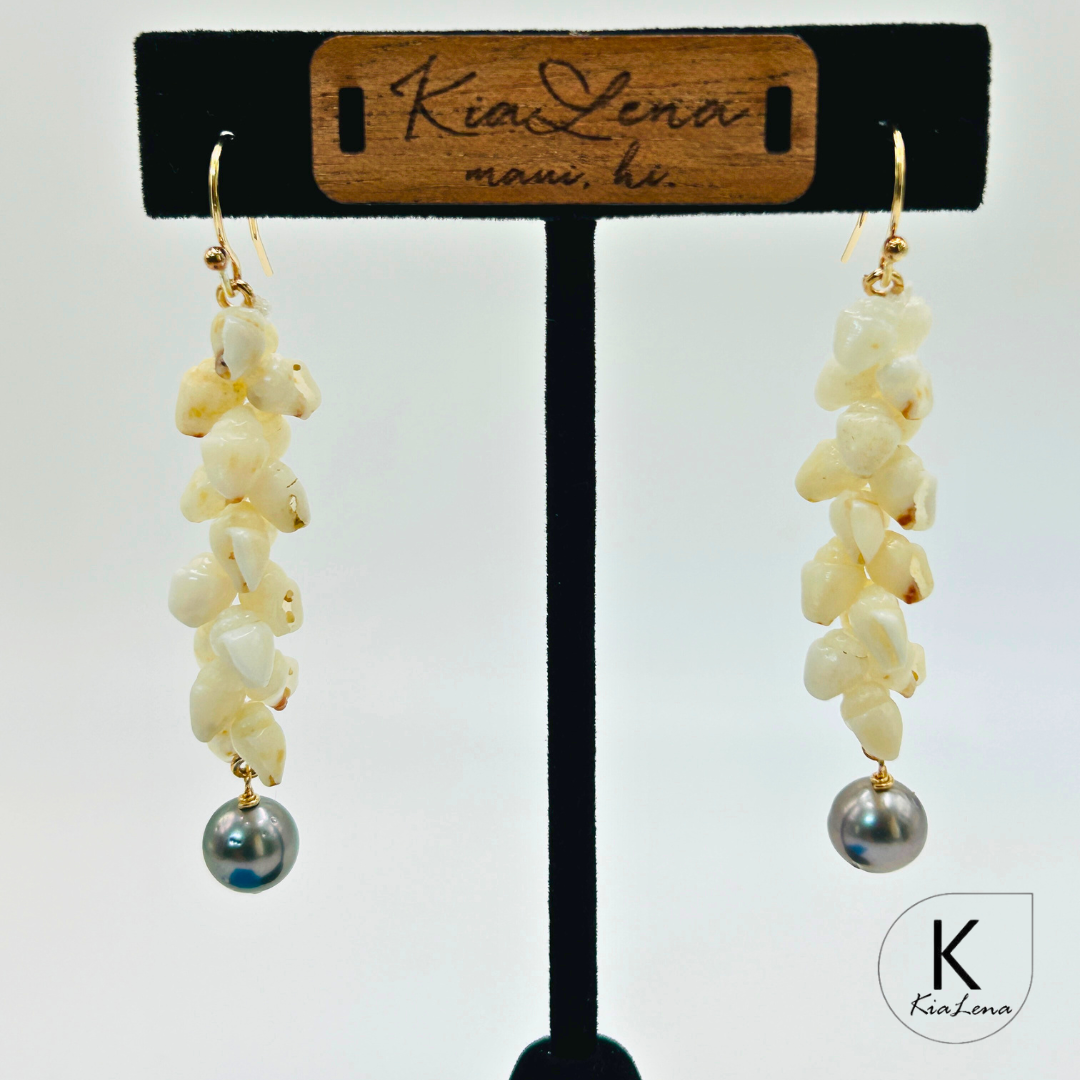 Ni'ihau Shell Earrings