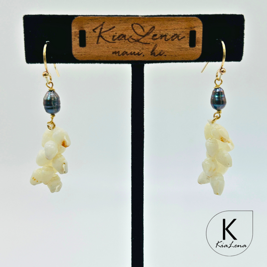 Ni'ihau Shell Earrings