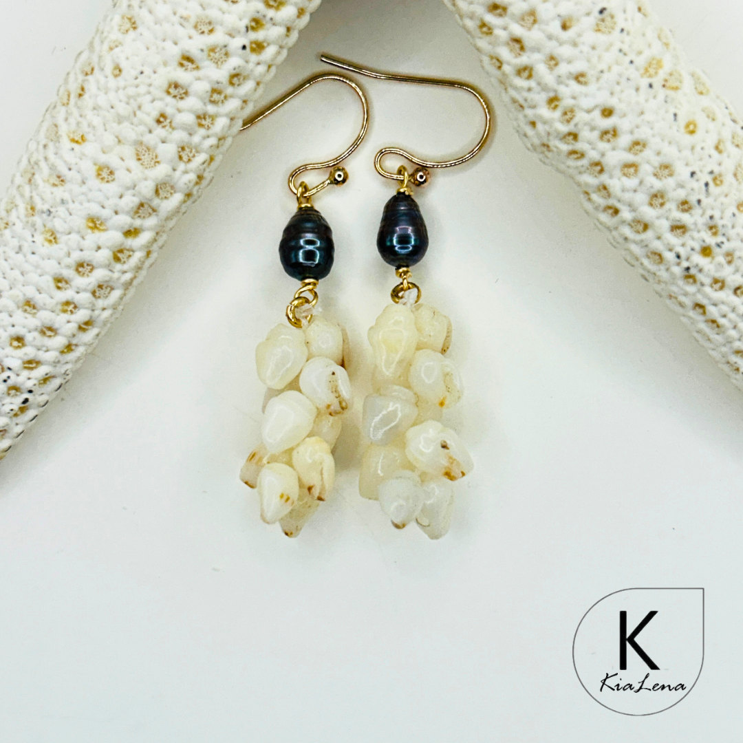 Ni'ihau Shell Earrings