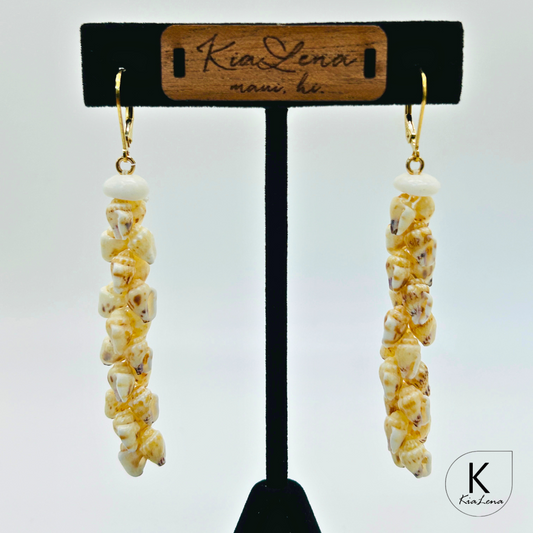 Ni'ihau Shell Earrings