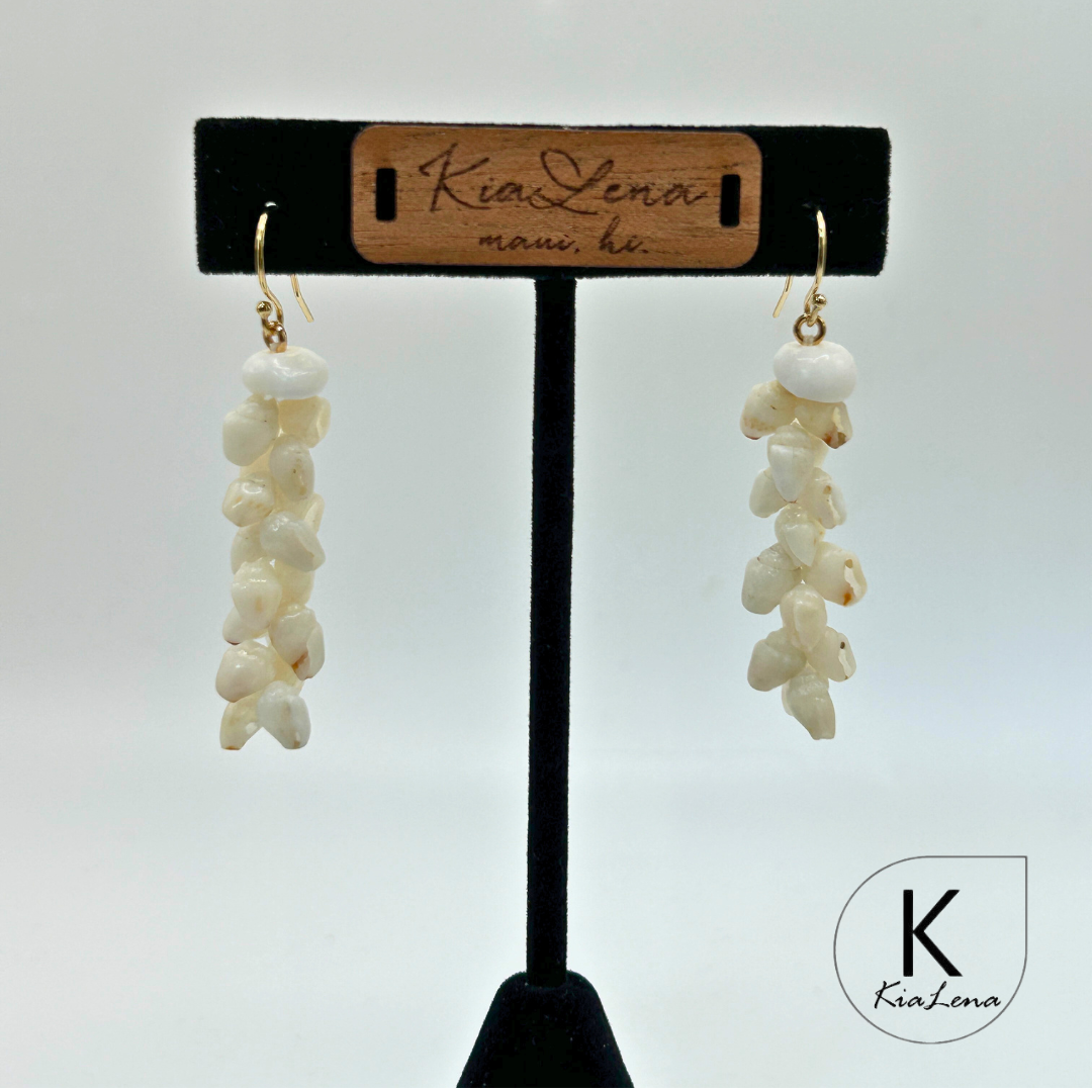 Ni'ihau Shell Earrings