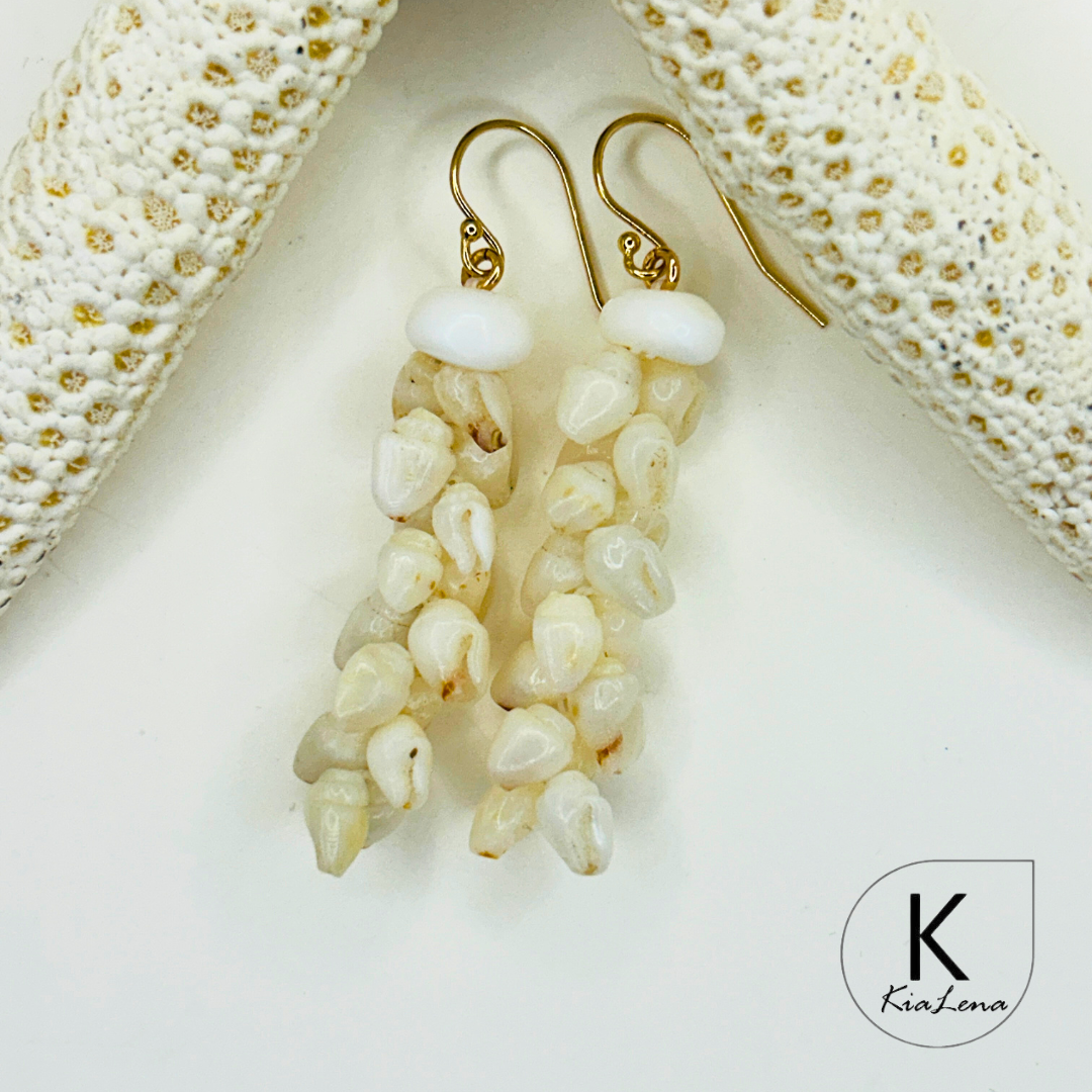 Ni'ihau Shell Earrings