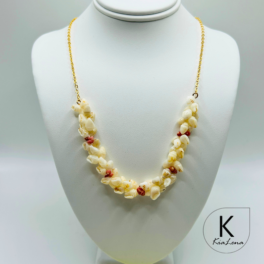 18"  Ni'ihau Shell Peal Necklace