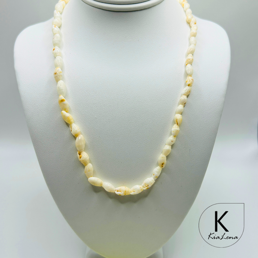 18 3/4" - 20 3/4"  Ni'ihau Shell Necklace