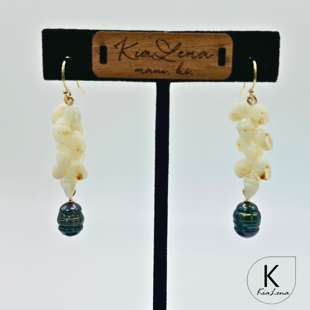 Ni'ihau Shell Earrings