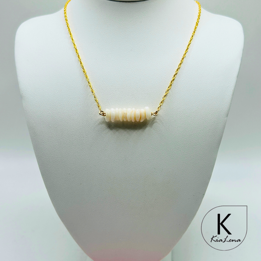 20" Ni'ihau Puka Shell Necklace