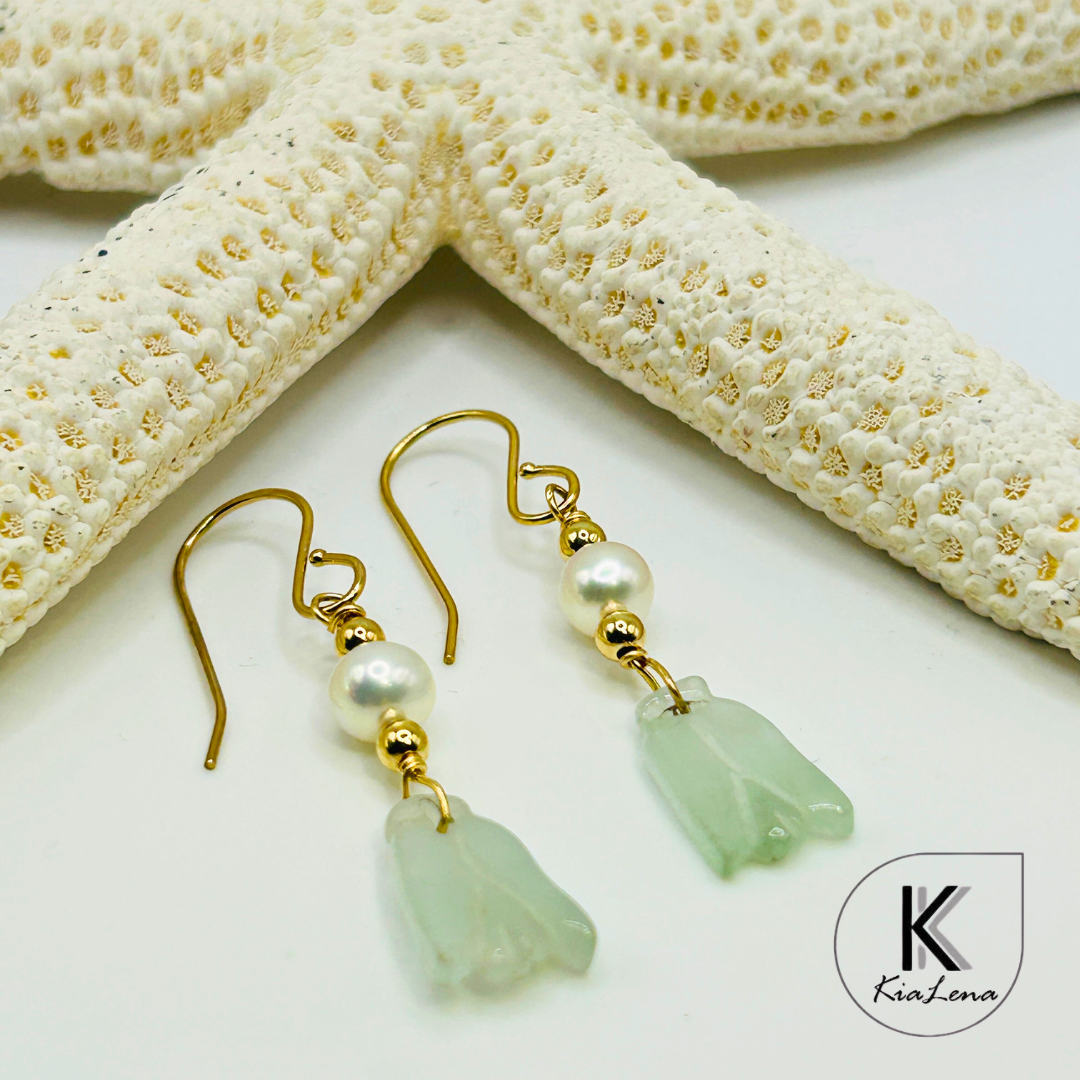 Japanese Akoya Pearl Drop Earrings