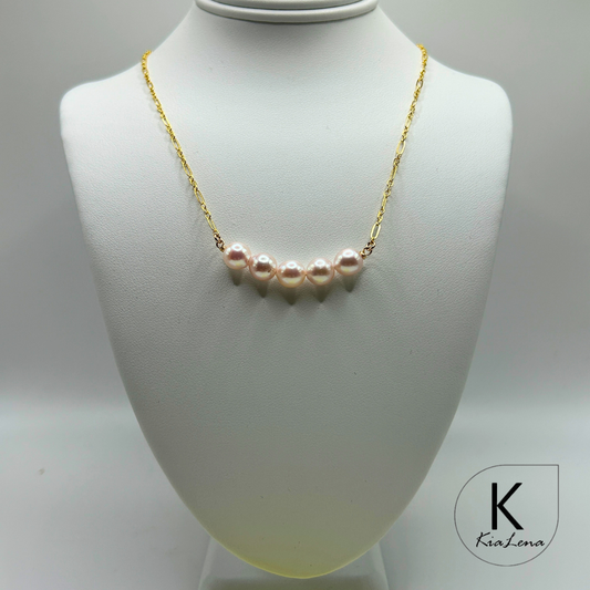 18-19 1/2" Japanese Akoya Pearl Necklace