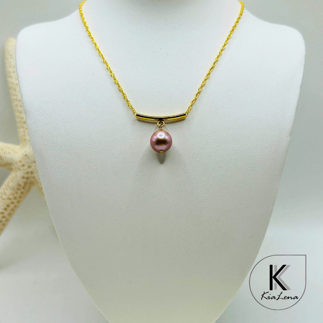 Single Edison Pearl Necklace