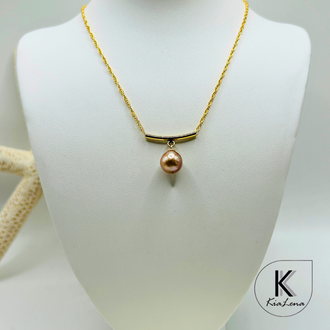 Single Edison Pearl Necklace