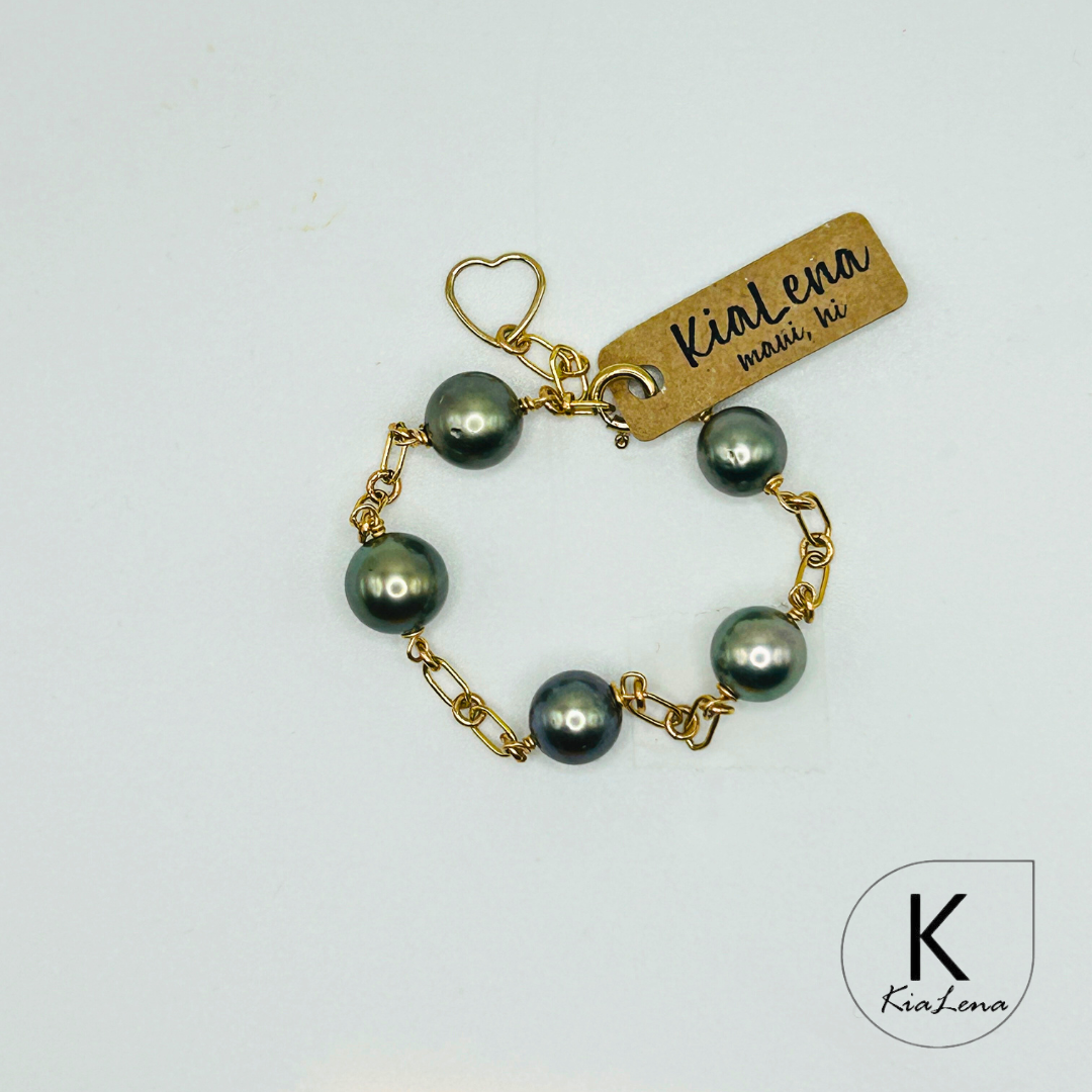 6 1/8" to 7 1/8" Tahitian Pearl Bracelet