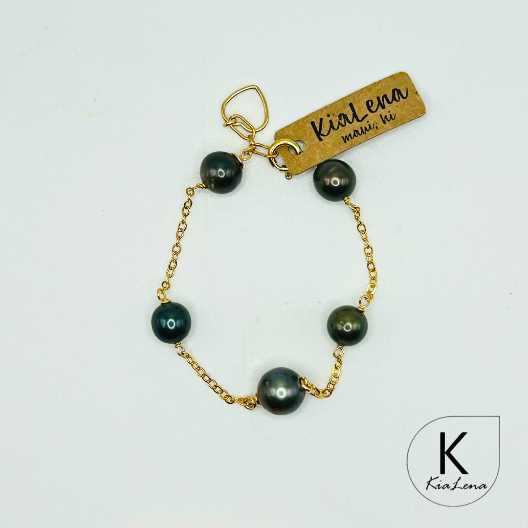 6 3/4" to 7 1/2" Tahitian Pearl Bracelet