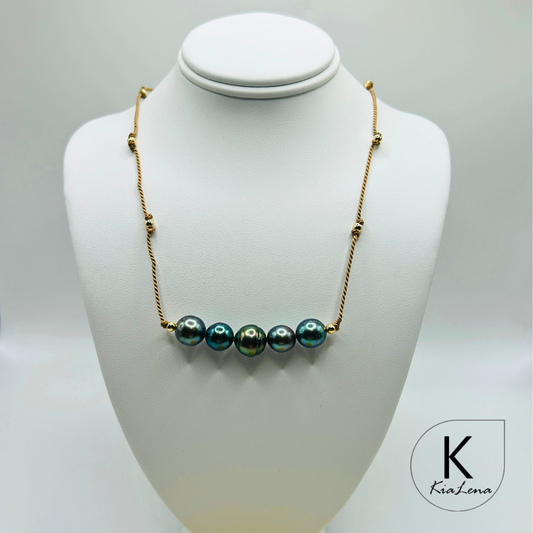 16 1/2" - 17 3/4"Tahitian Pearl Necklace