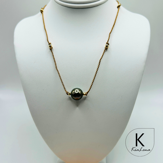 16" to 18" Single Tahitian Pearl Necklace